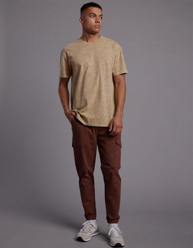 RSQ Mens Twill Cargo Jogger Pants Product Image