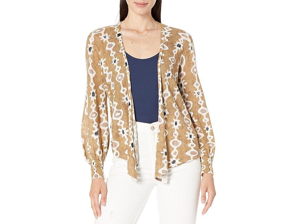 NIC+ZOE Falling Jewels 4-Way Convertible Linen Blend Cardigan Product Image