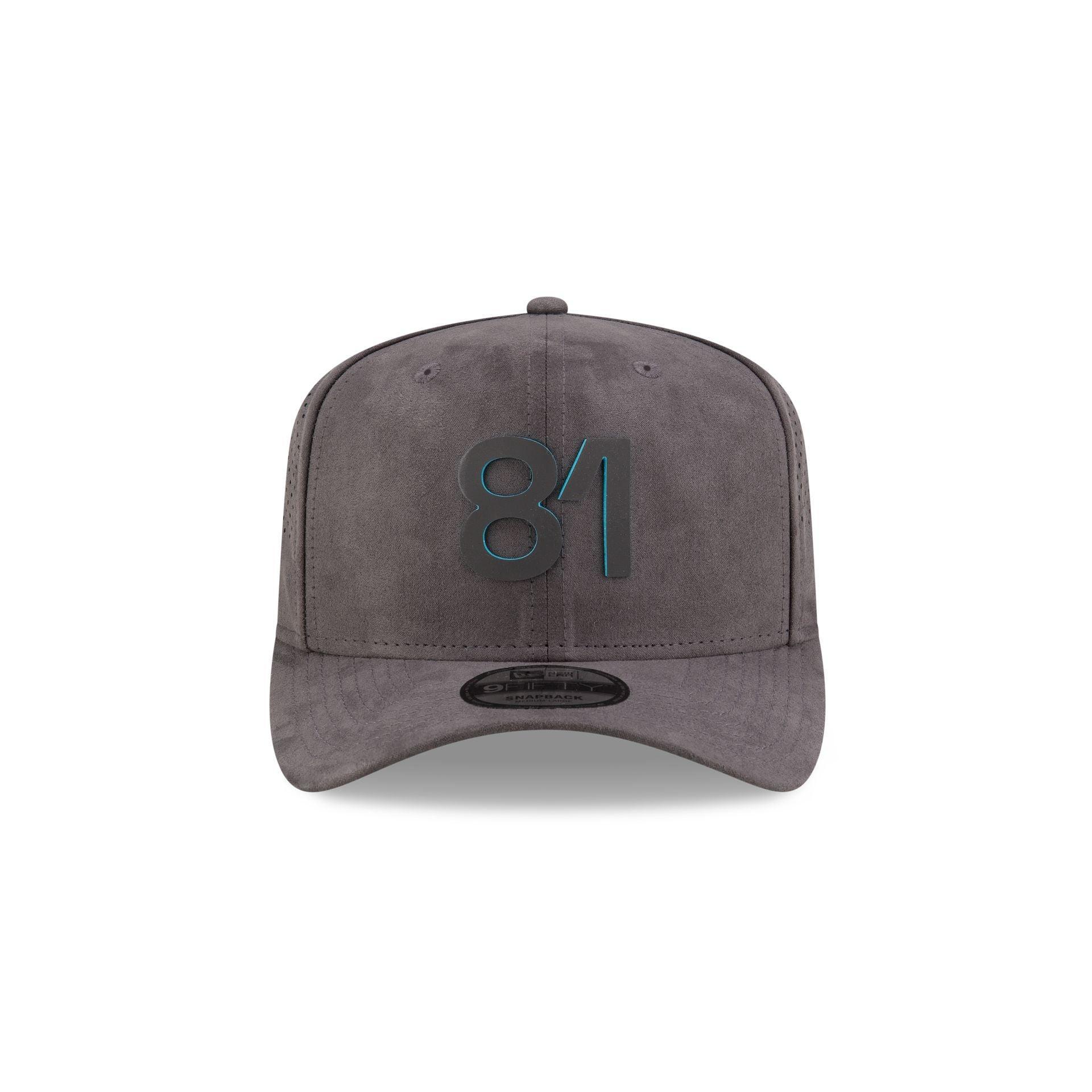 McLaren Formula 1 Team Oscar Piastri Gray Suede 9FIFTY Original Fit Snapback Hat Male Product Image