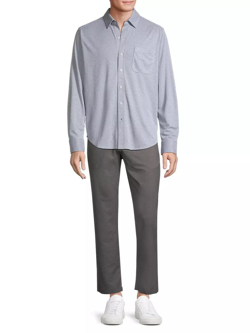 San Lucio Houndstooth Shirt Product Image