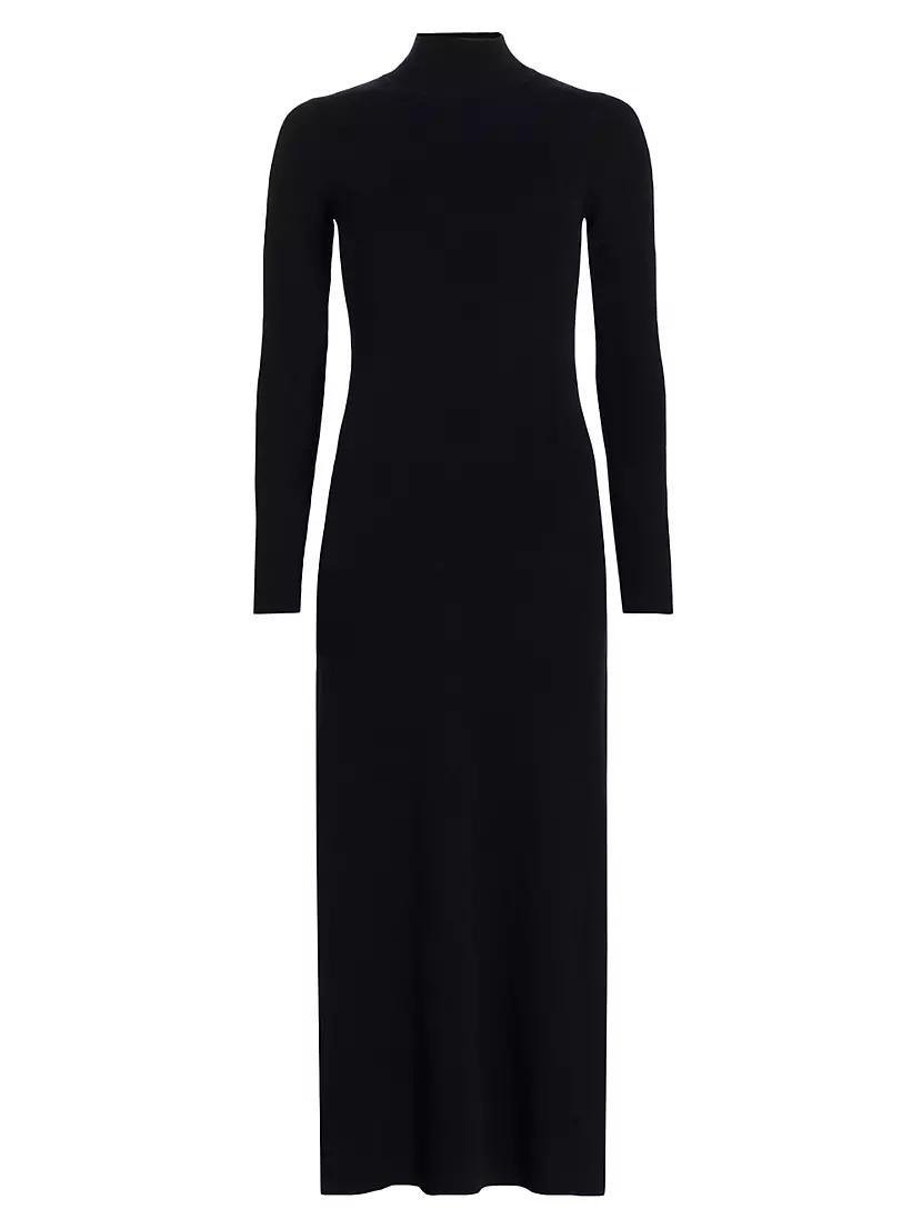 Womens Tamara Mock Turtleneck Maxi Dress Product Image