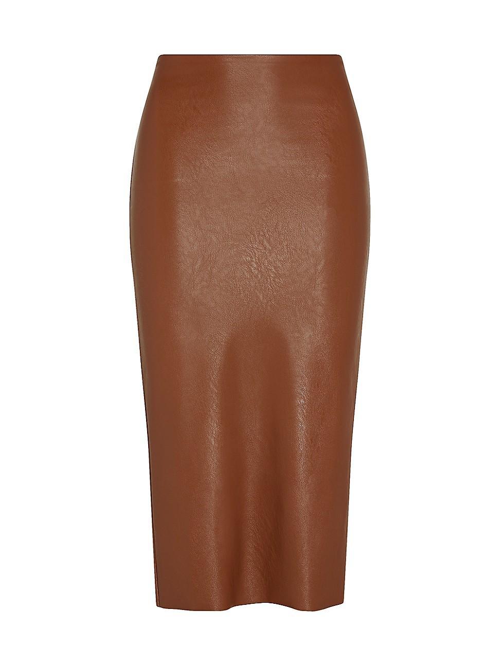 Commando Faux Leather Midi Skirt Product Image