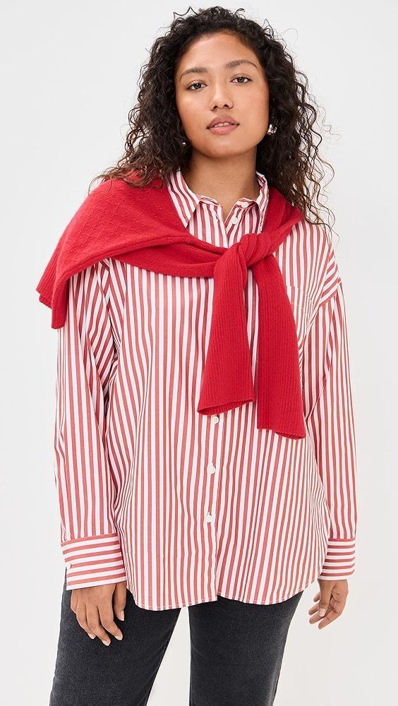 Clare V. Emiliette Oversized Shirt | Shopbop Product Image