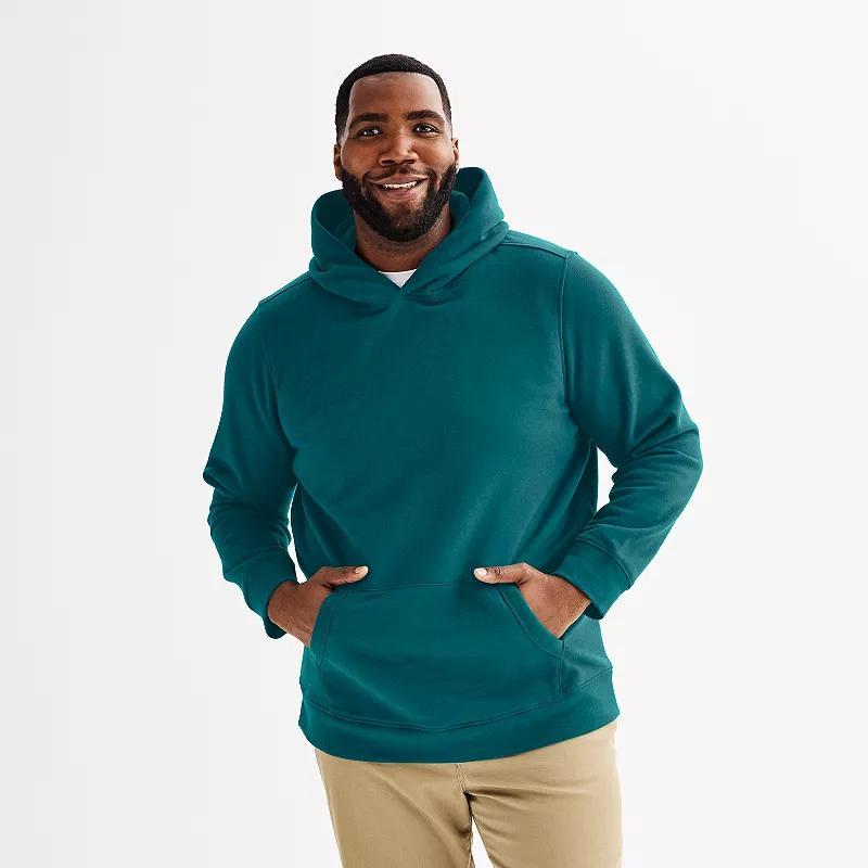 Big & Tall Sonoma Goods For Life The Super Soft Fleece Hoodie, Mens Green Product Image