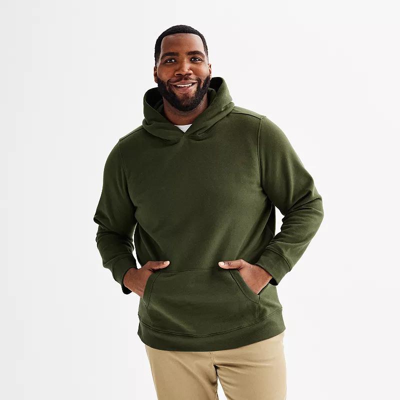 Big & Tall Sonoma Goods For Life The Super Soft Fleece Hoodie, Mens Green Product Image