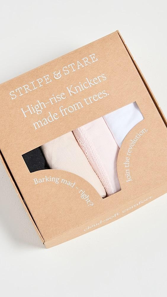 Stripe & Stare High Rise Knicker Four Pack | Shopbop Product Image