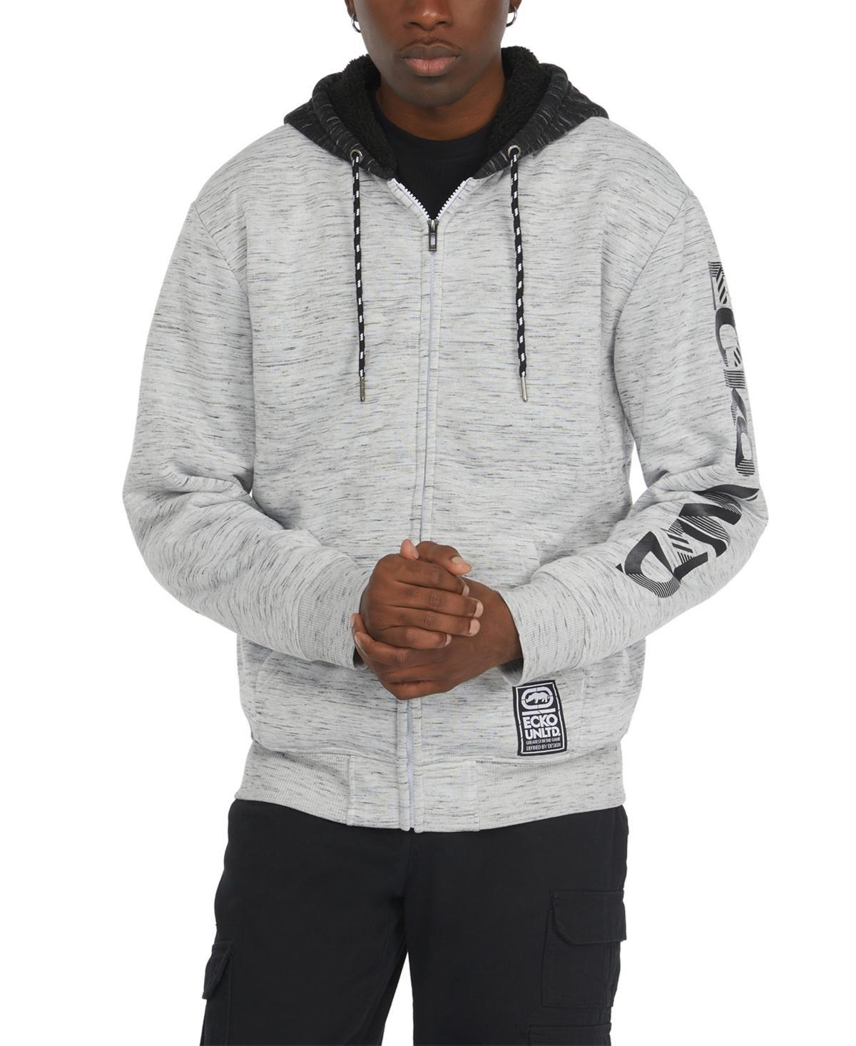 Ecko Mens Vert Sleeve Sherpa Hoodie Product Image