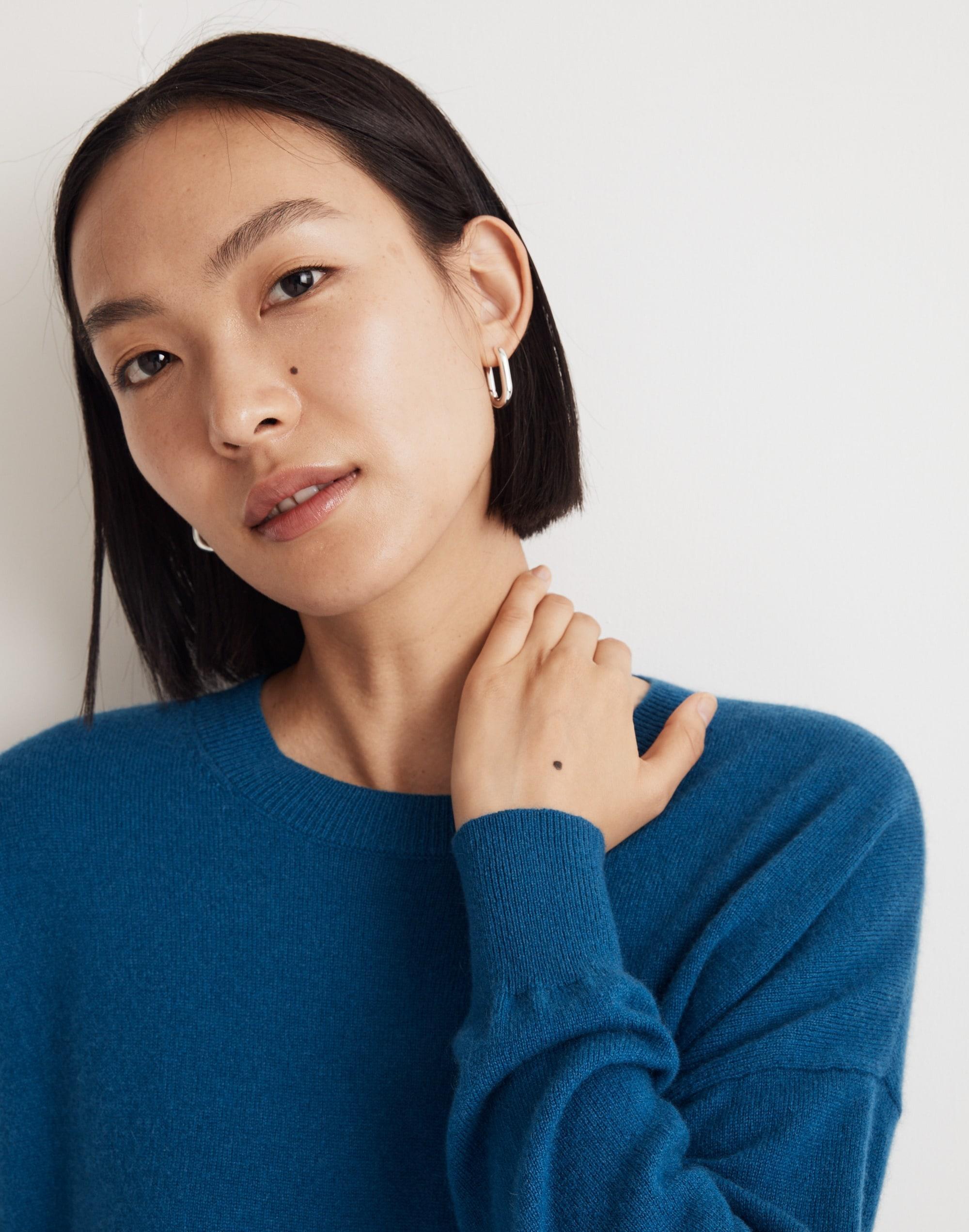 (Re)sponsible Cashmere Oversized Crewneck Sweater Product Image