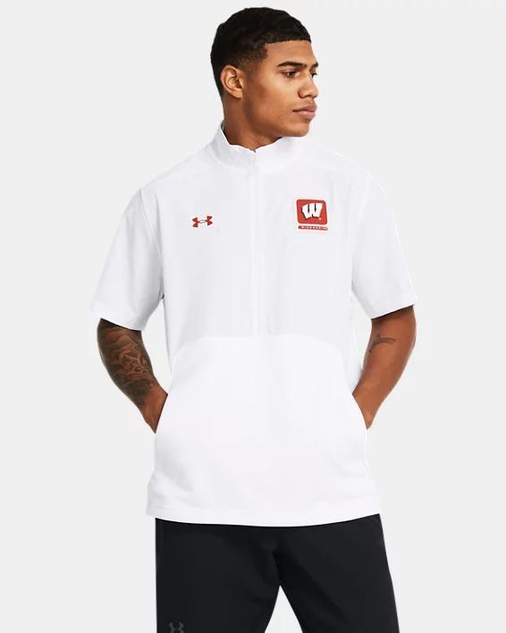 Men's UA Motivate Collegiate Short Sleeve Jacket Product Image