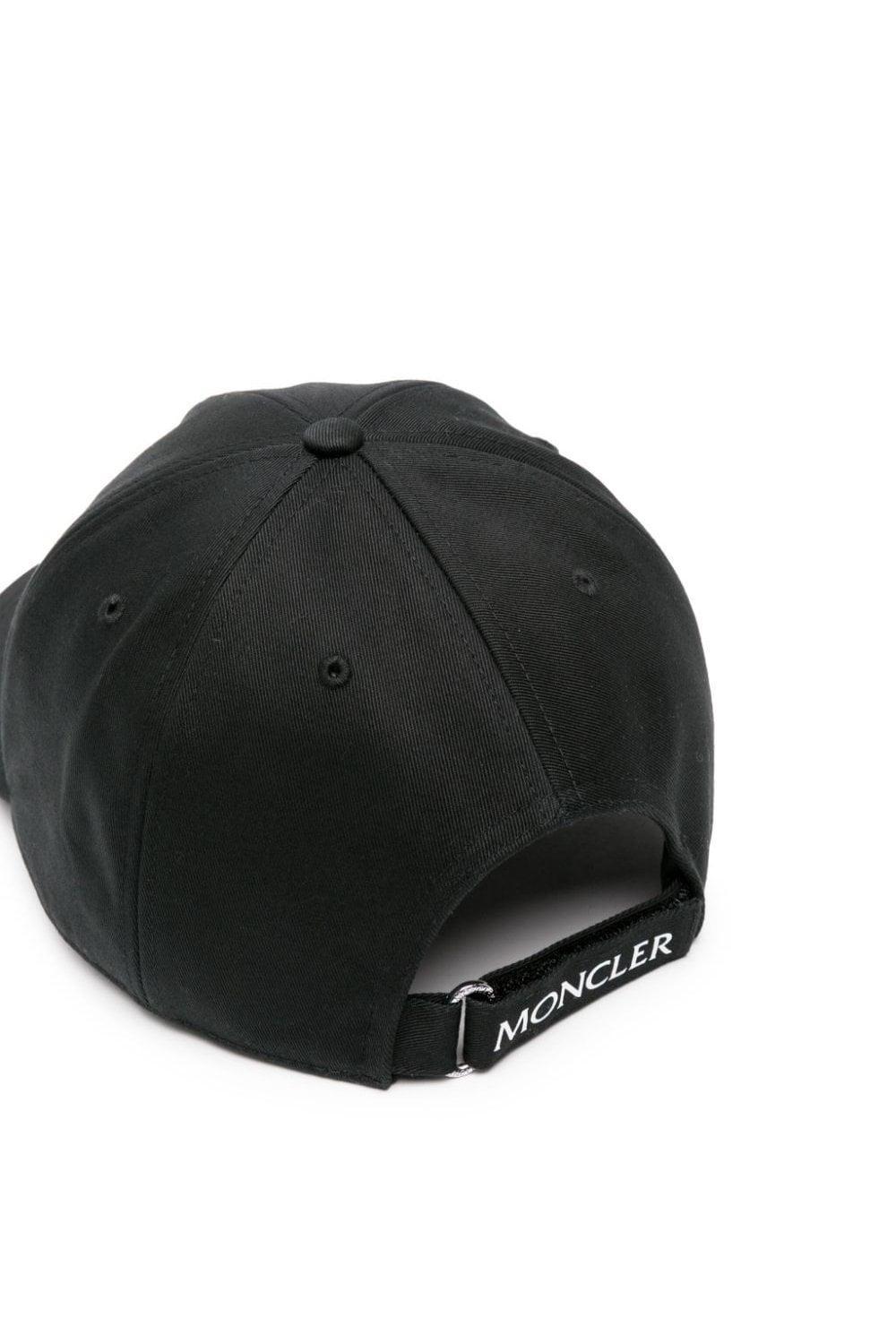 Cotton Logo Baseball Cap In Black Product Image