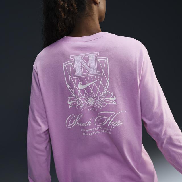 Nike Women's Long-Sleeve Graphic Basketball T-Shirt Product Image