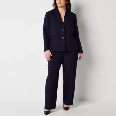 Le Suit 2-pc. Straight Leg Pant Suit-Plus Product Image