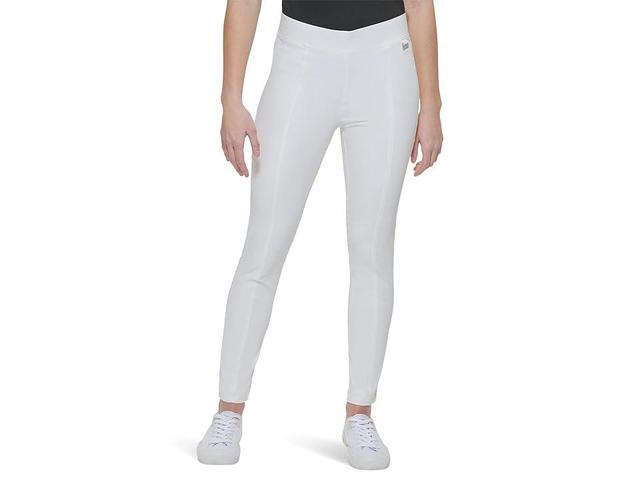 Calvin Klein Pull-On Pants with Seam (Soft ) Women's Clothing Product Image