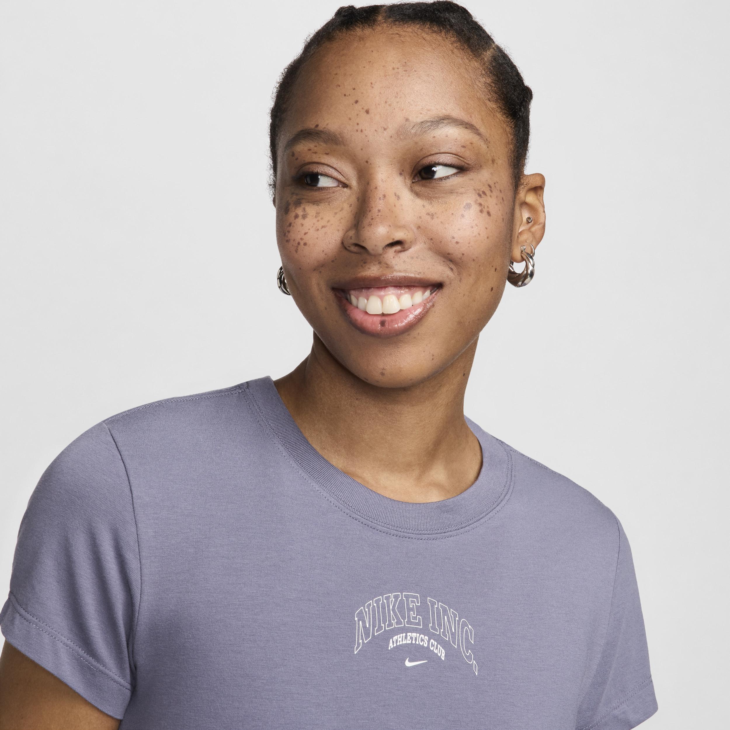 Women's Nike Sportswear Chill Knit Cropped T-Shirt Product Image