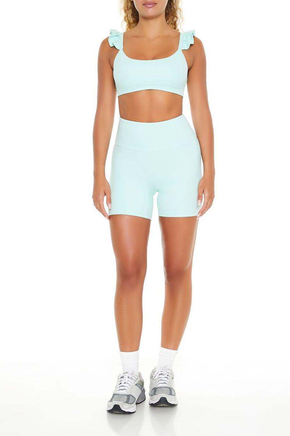 Active Uplift Scrunch Biker Shorts | Forever 21 Product Image