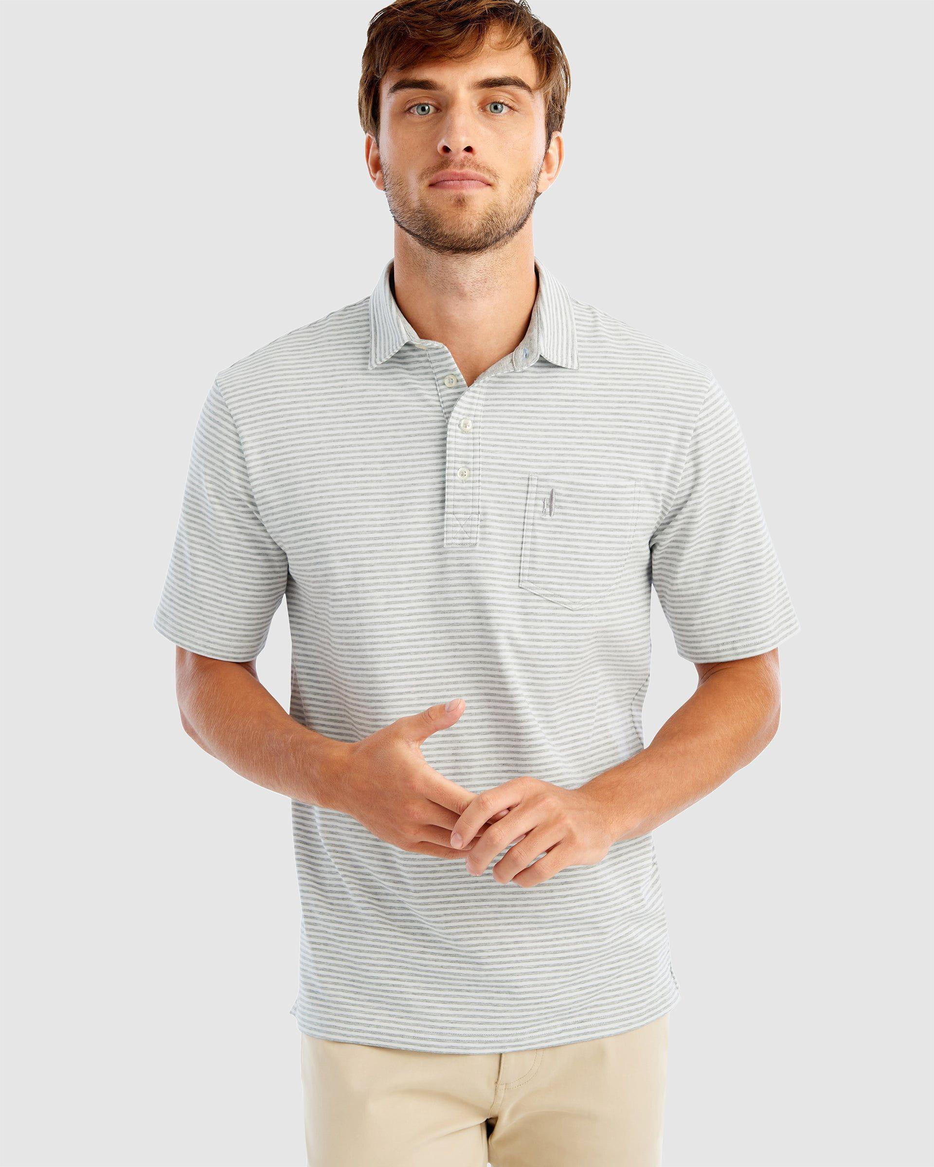 Dante Striped Polo Product Image