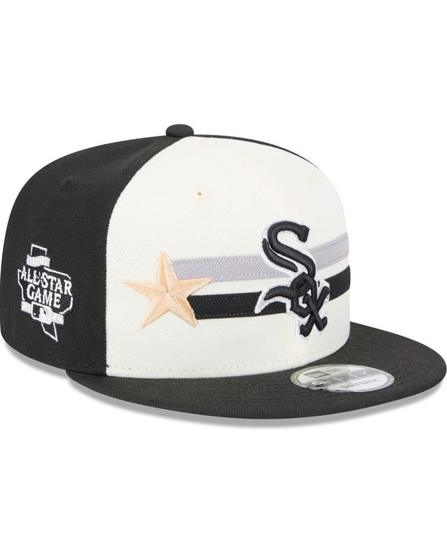 Mens New Era Cream/Black Chicago White Sox 2024 MLB All-Star Game Workout 9FIFTY Snapback Hat Product Image