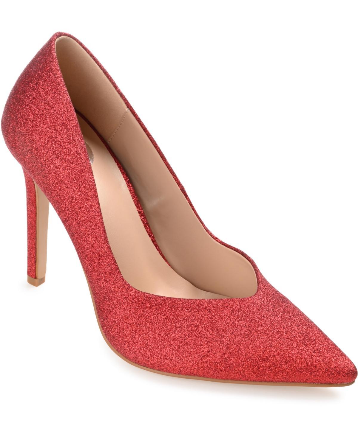 Journee Collection Womens Ninna Glitter Pumps Product Image