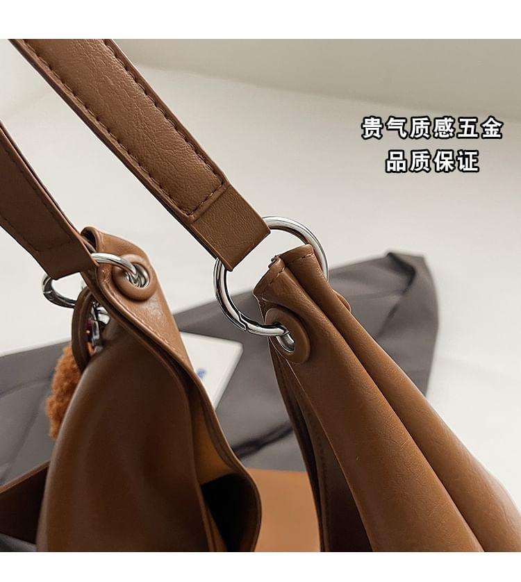 Faux Leather Tote Bag Product Image