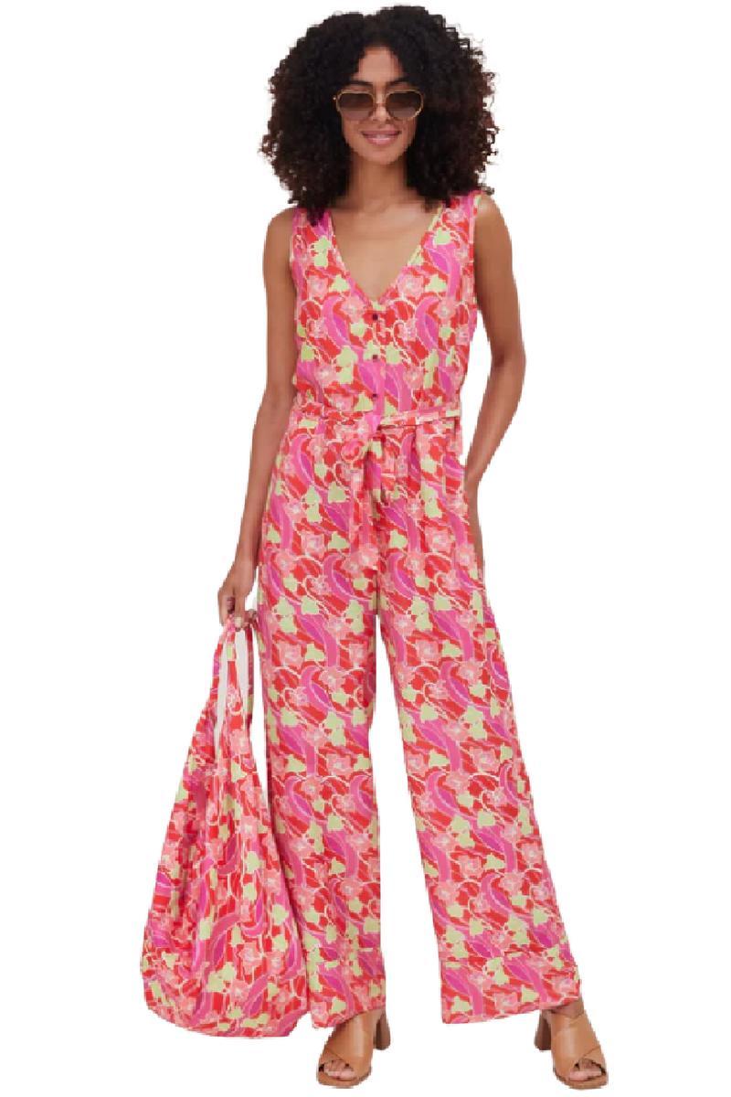 Imelda Garden Swirl Jumpsuit Product Image