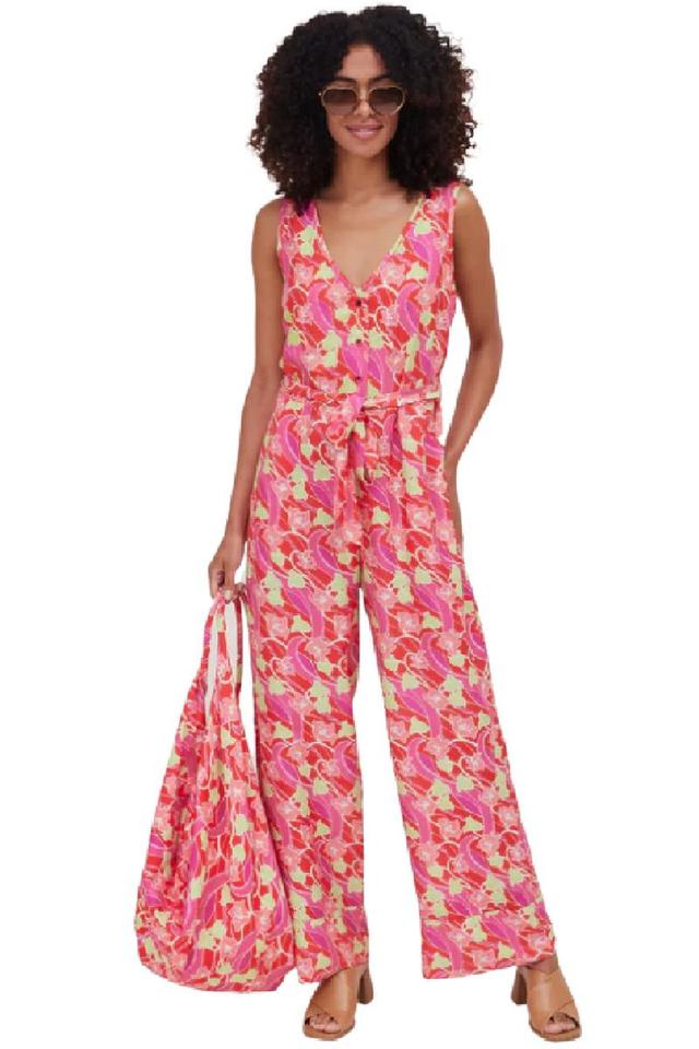 Imelda Garden Swirl Jumpsuit Product Image