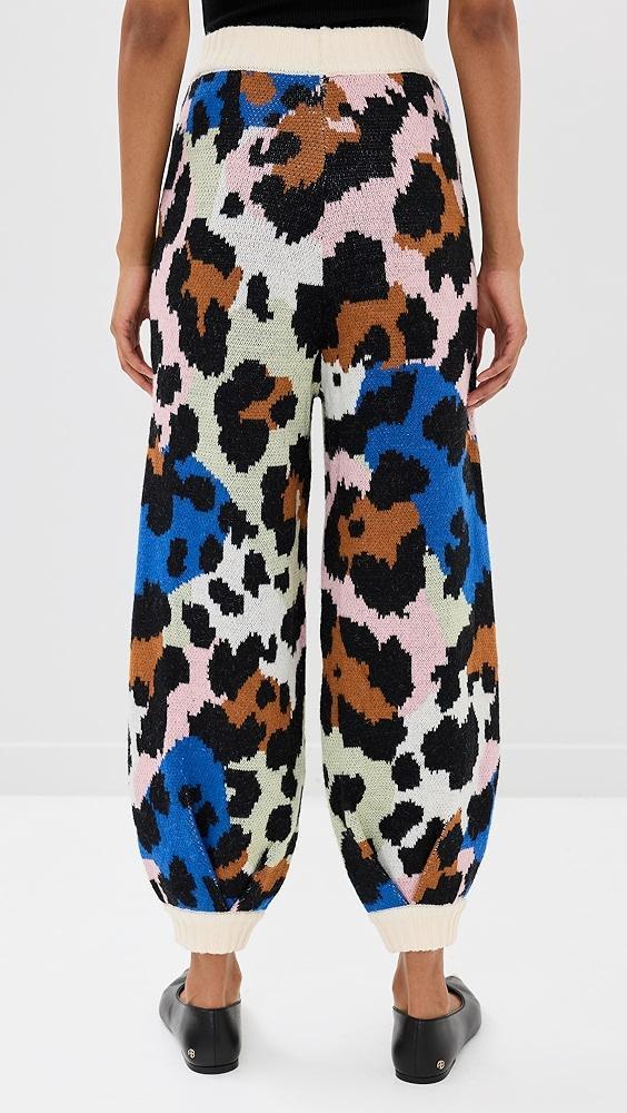 FARM Rio Colorful Leopards Knit Pants | Shopbop Product Image