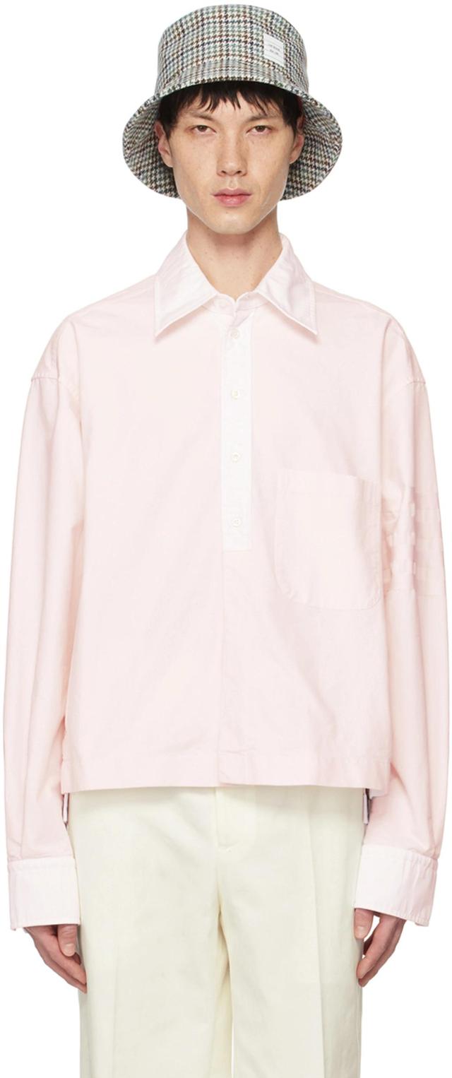 Pink 4-bar Shirt In 680 Lt Pink Product Image