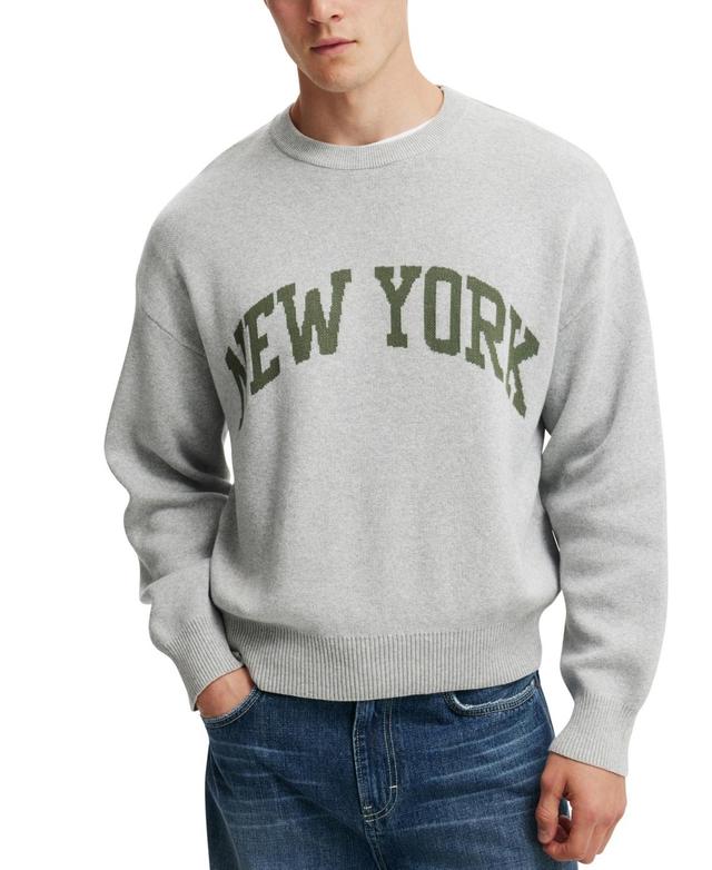 Cotton On Mens Heritage Crew Knit Sweater Product Image