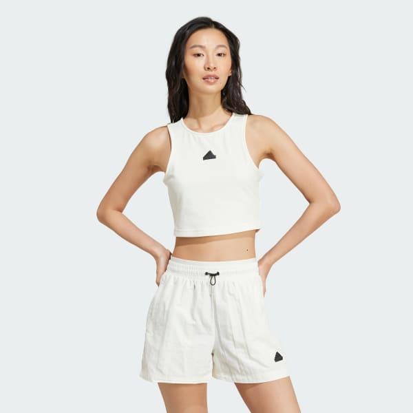 City Escape Cropped Tank Top Product Image