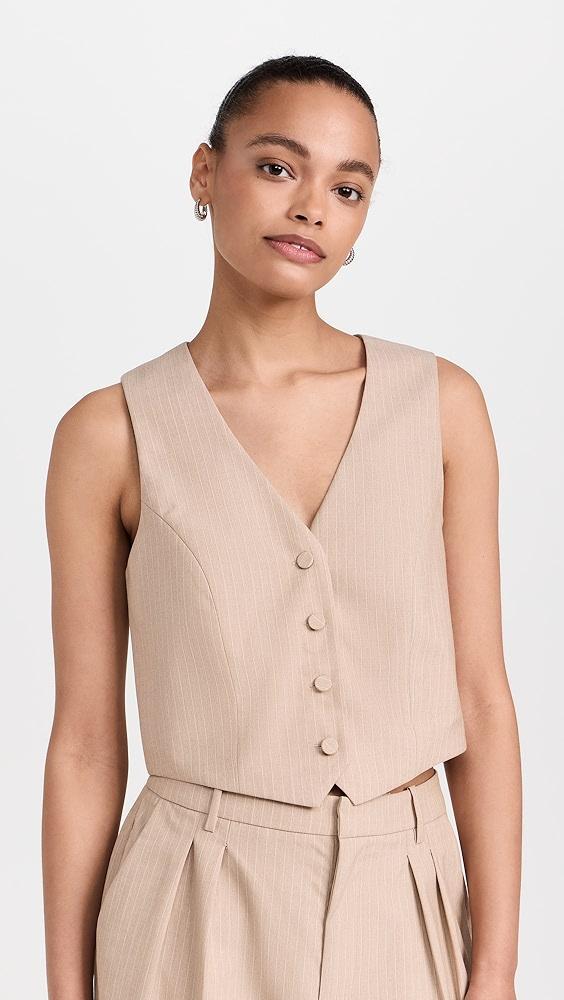 WAYF Layla Vest | Shopbop Product Image