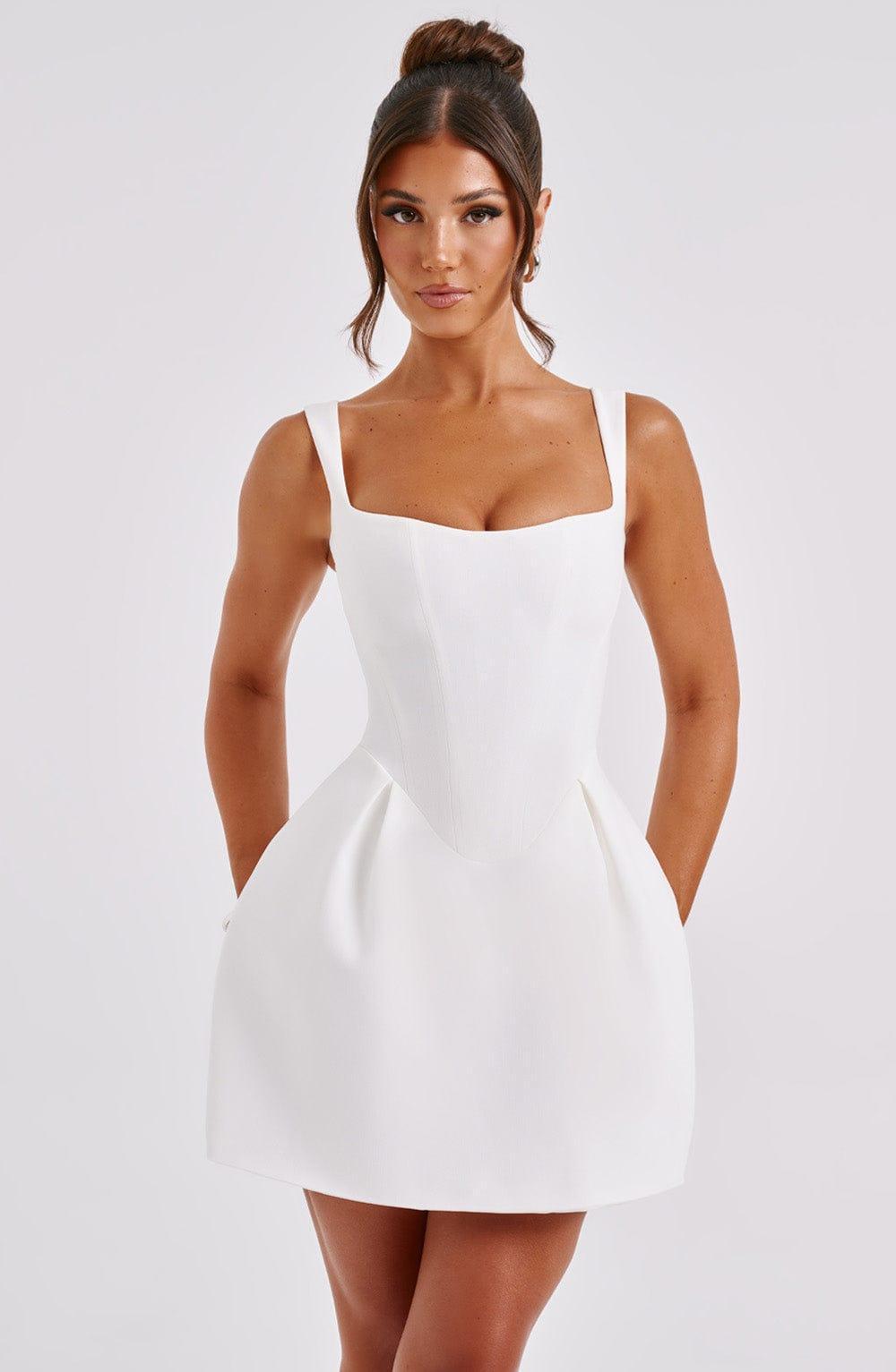 Janiyah Mini Dress - Ivory Product Image