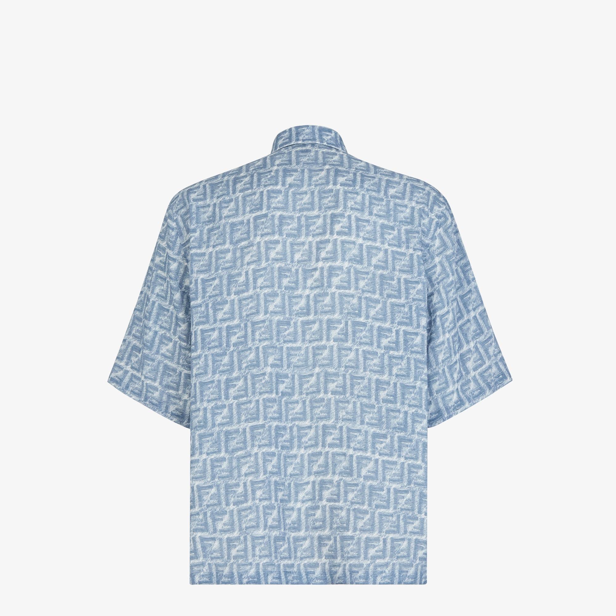 ShirtBlue FF linen shirt Product Image