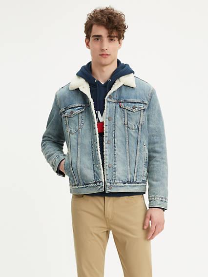 Levi's III Sherpa Trucker Jacket (Tall) - Men's Product Image