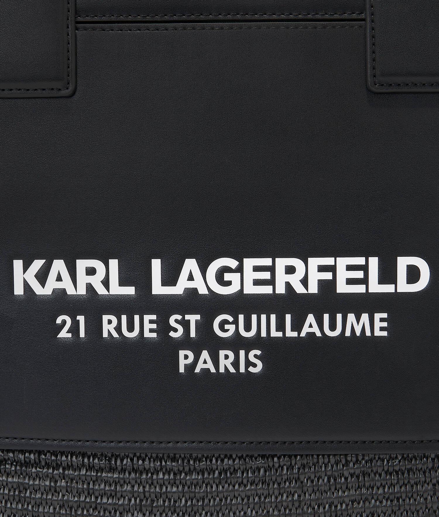 RUE ST-GUILLAUME RAFFIA LARGE TOTE BAG Product Image