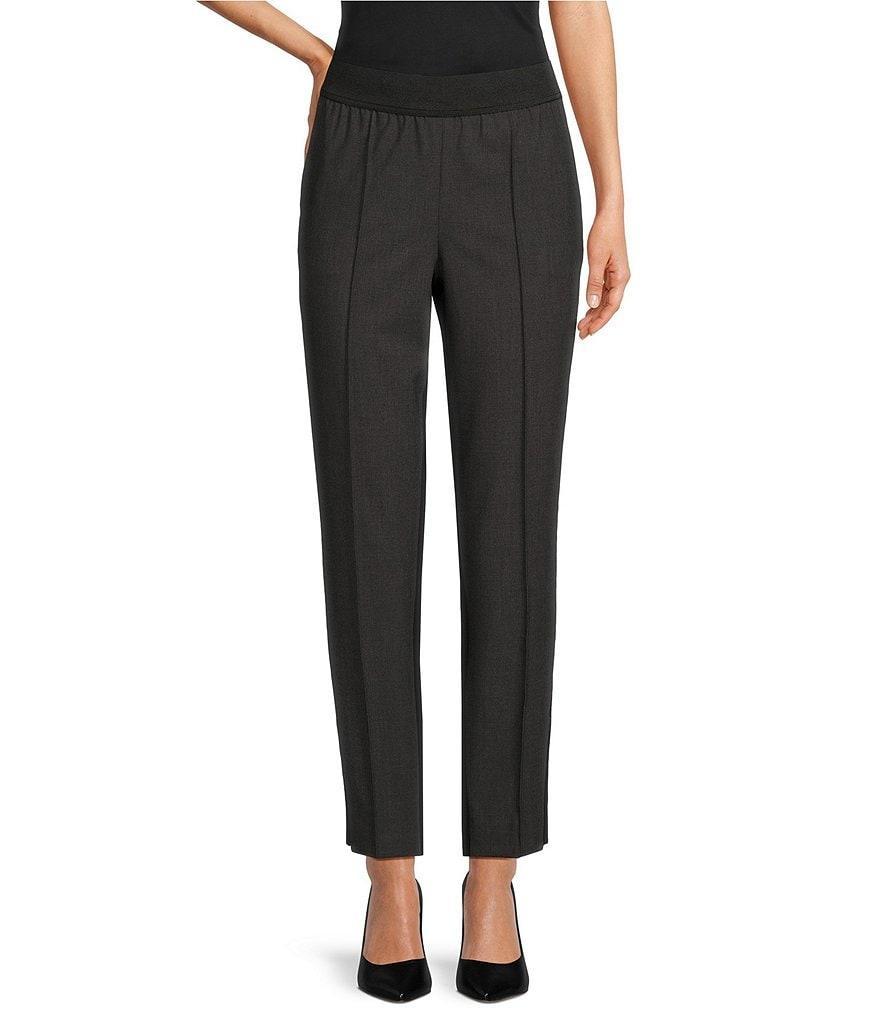 DKNY by Donna Karan Slim Leg Color Blocked Ankle Length Foundation Pant product image