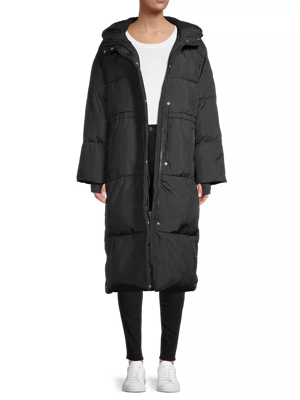 Keeley Long Hooded Puffer Coat Product Image