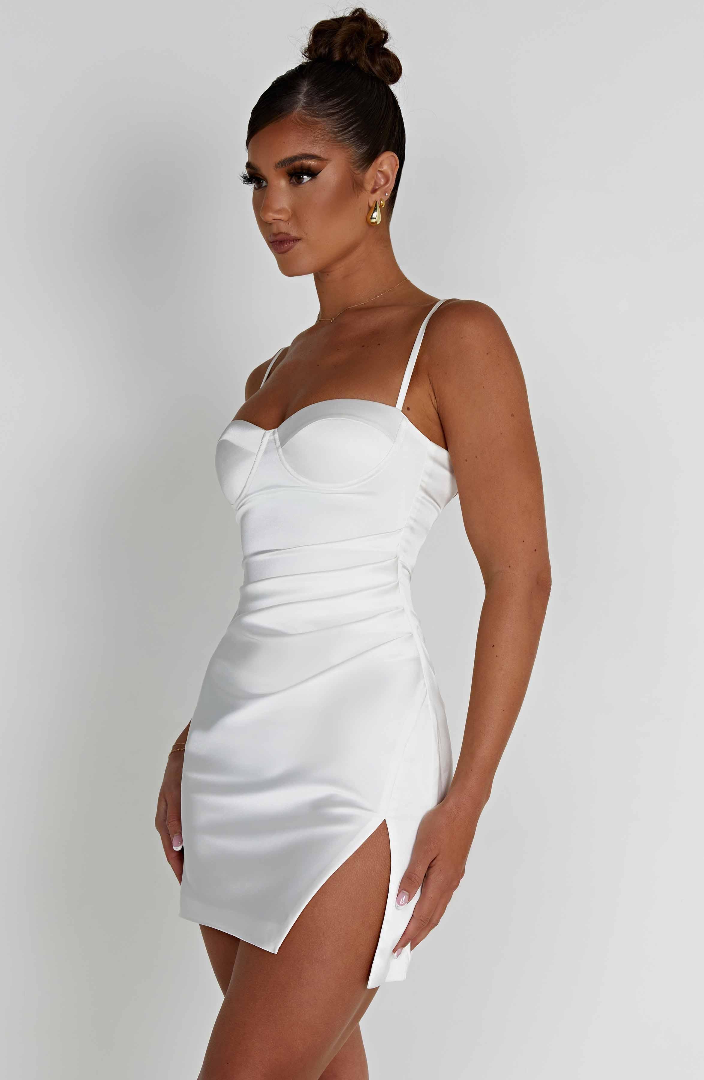 Mabel Mini Dress - Ivory Product Image