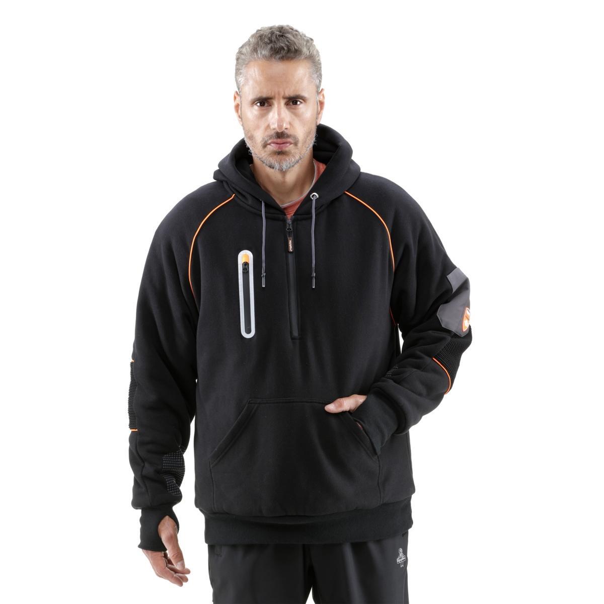 RefrigiWear Mens PolarForce Insulated Hooded Sweatshirt Product Image