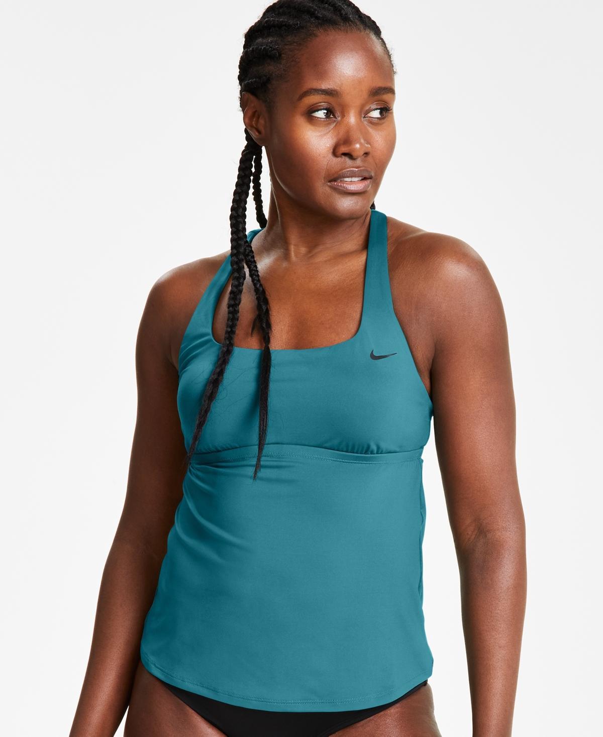 Nike Womens Essential Square Neck Racerback Tankini Top Product Image