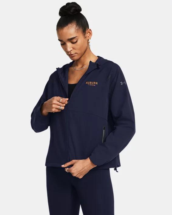 Women's UA Unstoppable Collegiate Hooded Jacket Product Image