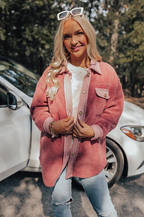 Boston Chill Jacket In Blush Product Image