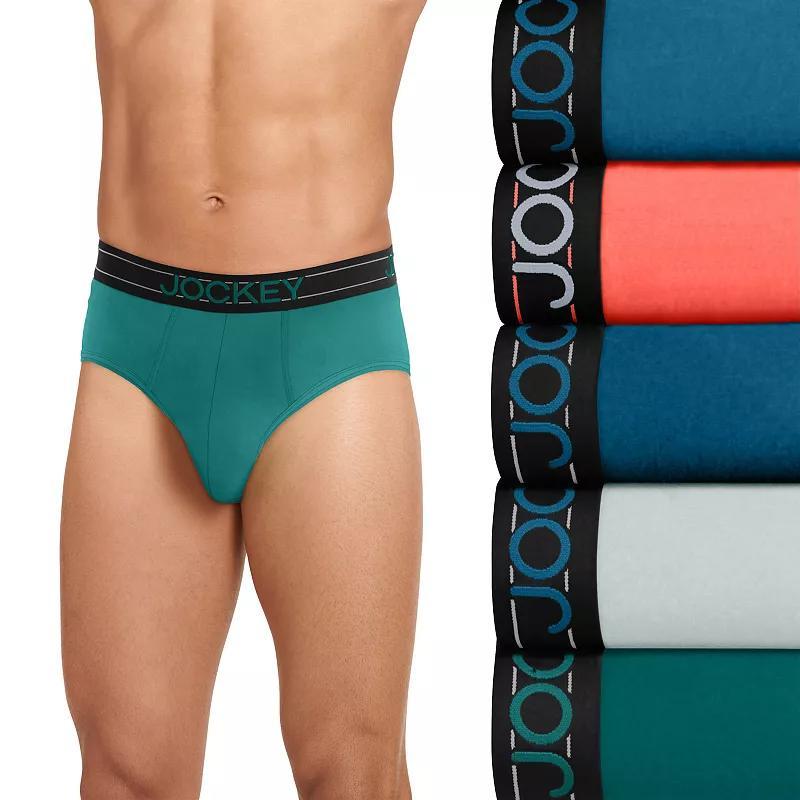 Mens Jockey 5-Pack Cotton Blend Brief Product Image