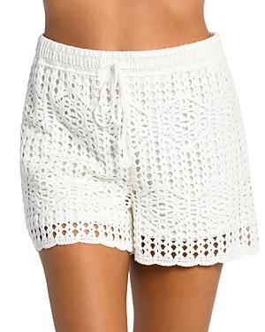 La Blanca Beach Swim Cover Up Shorts Product Image