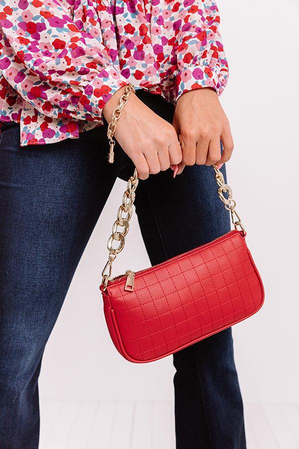 Hotel Suite Crossbody In Red Product Image