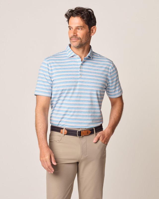 Performance Jersey Polo - Tyson Stripe Male Product Image