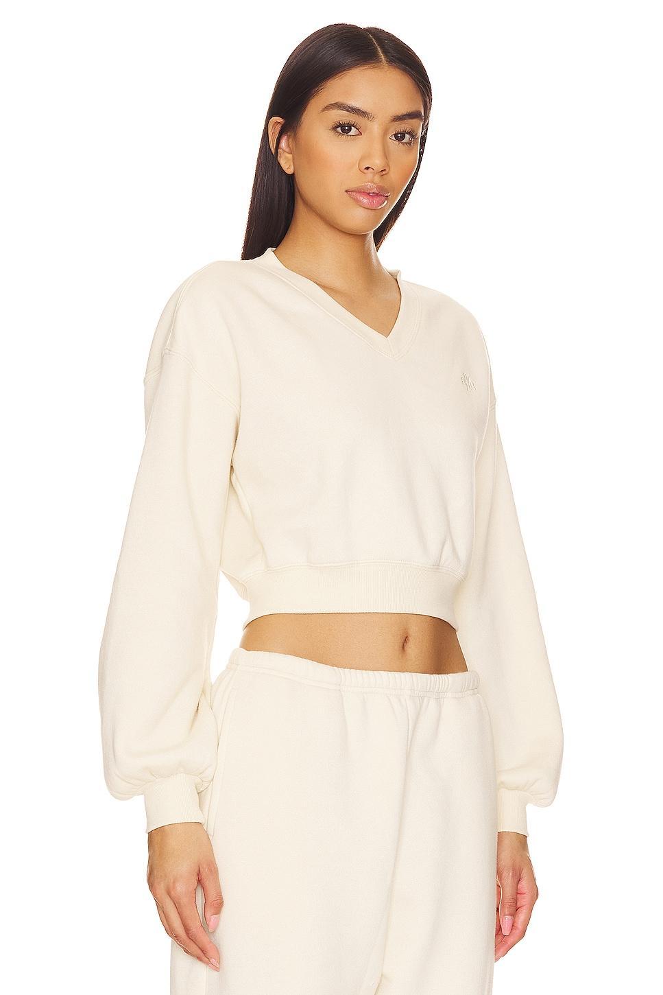 Juno Cropped Sweatshirt WellBeing + BeingWell Product Image