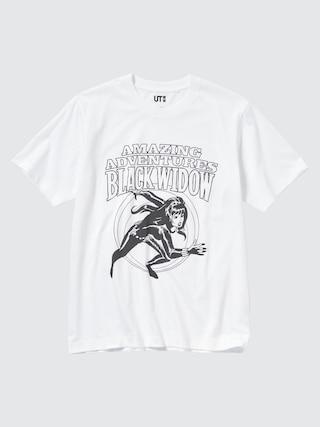 Magic For All Forever Ut (Short-Sleeve Graphic T-Shirt) (Black Widow) White Large UNIQLO US Product Image