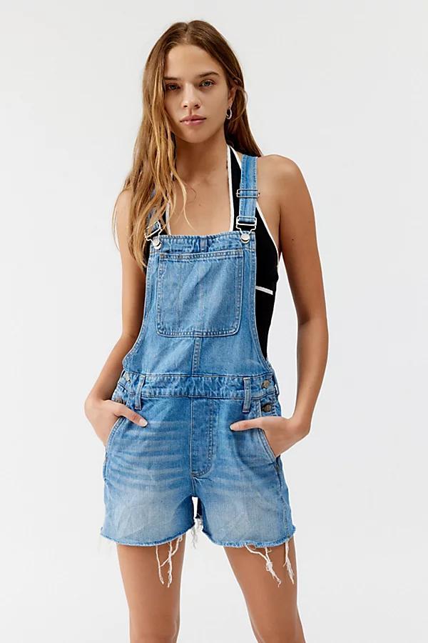 Urban Renewal Vintage Y2K Gummy Denim Shortall Womens at Urban Outfitters Product Image