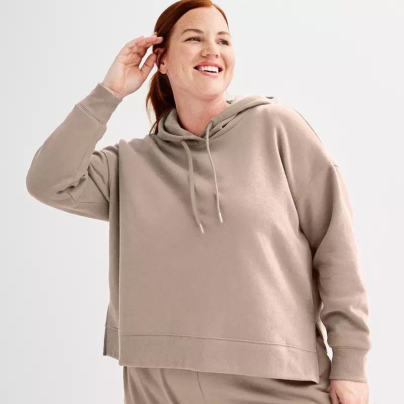 Plus Size Tek Gear Ultrasoft Fleece Hoodie, Womens Product Image