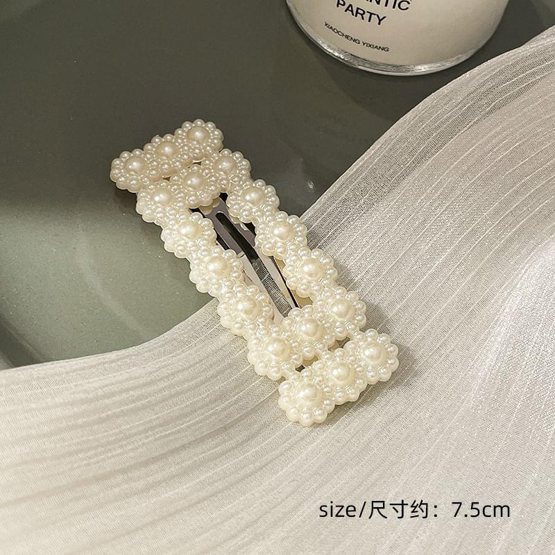 Faux Pearl / Faux Crystal / Alloy Hair Clip / Set (Various Designs) Product Image